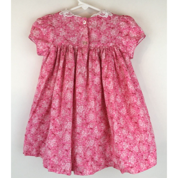 Girls Dress pink 24 mos Tulle Quilters Exclusively Fabric Country - Picture 2 of 16